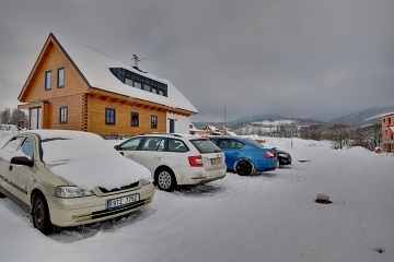 Krkono�sk� roubenka se saunou - �ern� hora