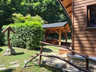 Srubová chata - Vranovská přehrada - Lančov