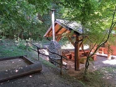 Srubov chata u pehrady Vranov - Stbrn ztoka