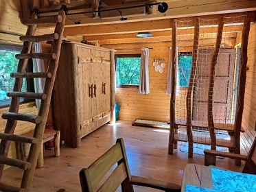 Srubov� chata Vranovsk� p�ehrada - St��brn� z�toka