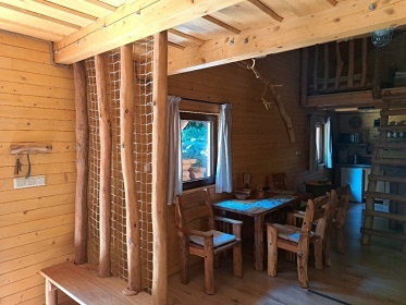 Srubová chata - Vranovská přehrada - Lančov
