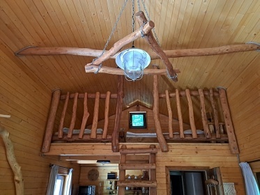 Srubov chata u pehrady Vranov - Stbrn ztoka