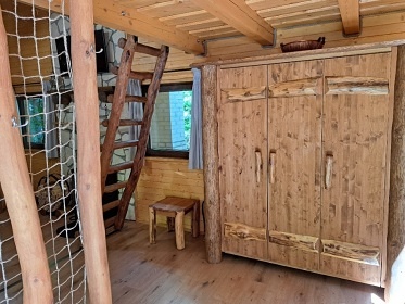 Srubov� chata Vranovsk� p�ehrada - St��brn� z�toka