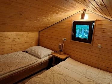 Srubov� chata Vranovsk� p�ehrada - St��brn� z�toka