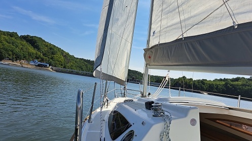 Srubov� chata Vranovsk� p�ehrada - St��brn� z�toka