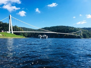 Srubová chata - Vranovská přehrada - Lančov