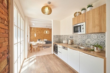 Chalupa v �dol� �eky �py - �ern� hora - Krkono�e