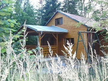 Chata u rybnka Olovec - CHKO Moravsk kras