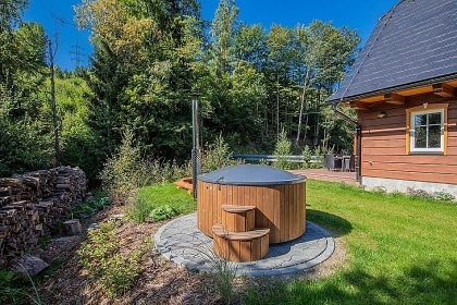 Chata u řeky Hučivá - Kouty nad Desnou - Jeseníky