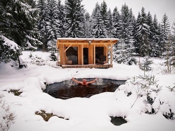 Wellness roubenka - Černá studnice - Jelení kout