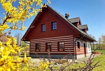 Chaloupka Fořt - Černý Důl - bazén - Krkonoše
