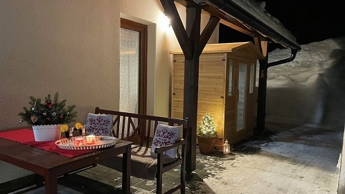 Chalupa s baz�nem - Jesen�ky - Velk� Losiny