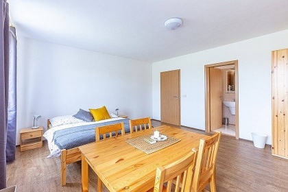 Chalupa T�ebo�sko a koupac� jez�rko - Borovany