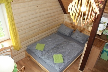Chata s bazénem - apartmány Souš - Černá Říčka
