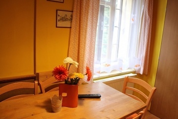 Chata s bazénem - apartmány Souš - Černá Říčka