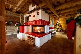 Wellness srub - sauna a vířivka - Malá Fatra