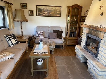 Chata se saunou - hrad Klenov� - CHKO �umava