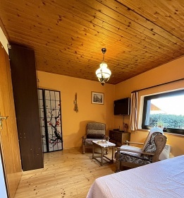 Chata se saunou - hrad Klenov� - CHKO �umava