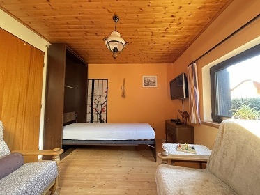 Chata se saunou - hrad Klenov� - CHKO �umava