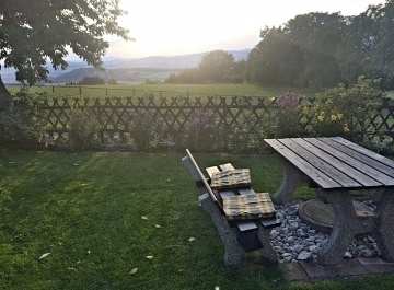 Chata se saunou - hrad Klenov� - CHKO �umava