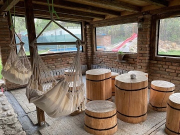 Wellness chalupa s baz�nem - Jesen�k - Rejv�z