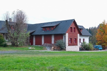 Chalupa s apartm�ny - na �pat� hory Radho��