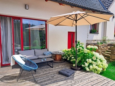 Chalupa s apartm�ny - na �pat� hory Radho��