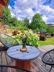 Chalupa s apartm�ny - na �pat� hory Radho��