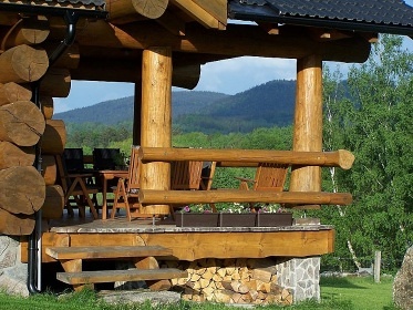 Srubov� chata - Novohradsk� hory - Nov� Hrady