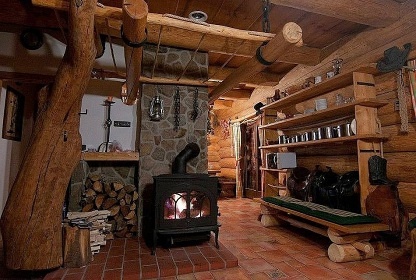 Srubov� chata - Novohradsk� hory - Ter�ino �dol�