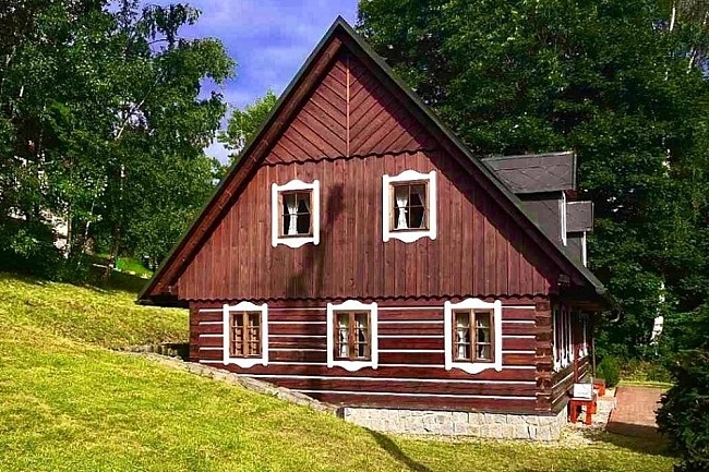 Chalupa Krkono�e a sauna - Aldrov - Janova Hora