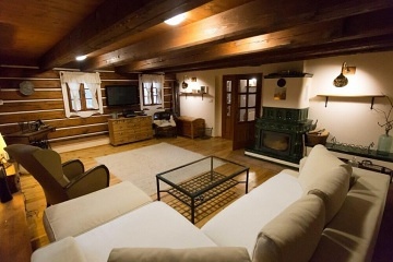 Chalupa Krkonoe a sauna - Aldrov - Janova Hora