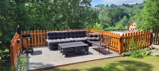 Chalupa Krkonoe a sauna - Aldrov - Janova Hora