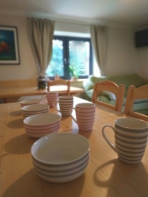 Chalupa s baz�nem u p�ehrady - Rali�ka - Beskydy