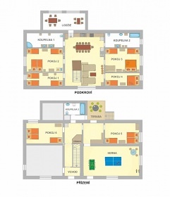 Chalupa s baz�nem - Hrub� Jesen�k - P�emyslov