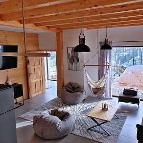 Chalupa se saunou - v dol eky Divok Orlice