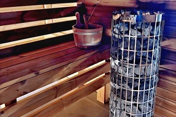 Chalupa se saunou - v dol eky Divok Orlice