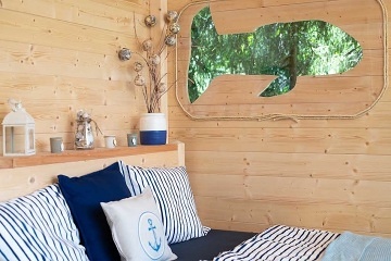 Glamping v korunách stromů -  Hamr na jezeře