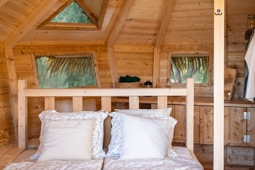 Glamping v korunách stromů -  Hamr na jezeře