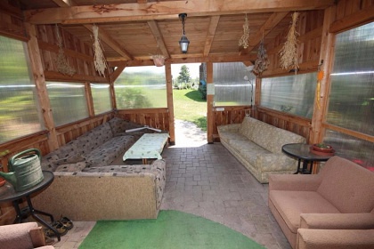 Chalupa s baz�nem - p�ehrada Se� - �elezn� hory