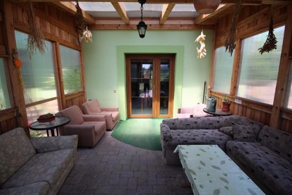 Chalupa s baz�nem - p�ehrada Se� - �elezn� hory