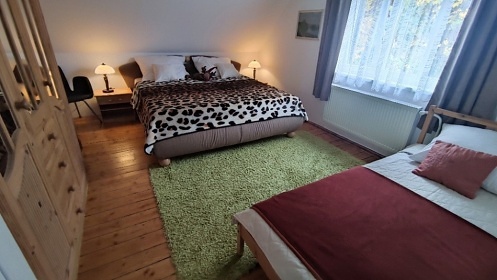 Chalupa u přehrady Fláje - sauna a vířivý sud