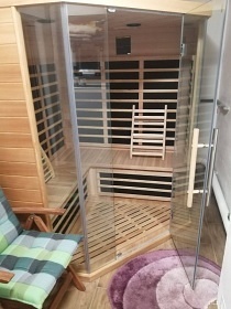Chalupa u přehrady Fláje - sauna a vířivý sud