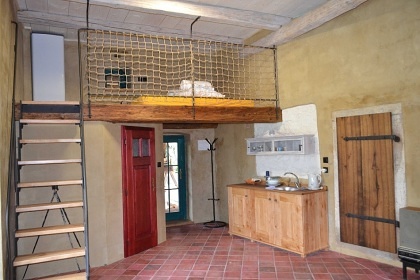 Jiho�esk� chalupa a uzav�en� dv�r - Slavonice