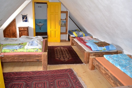 Jiho�esk� chalupa a uzav�en� dv�r - Slavonice