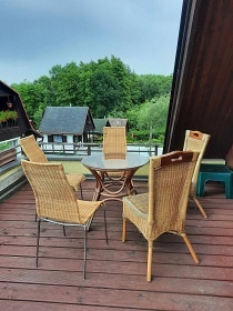 Chata s baz�nem - z�mek Hrub� Sk�la - �esk� r�j