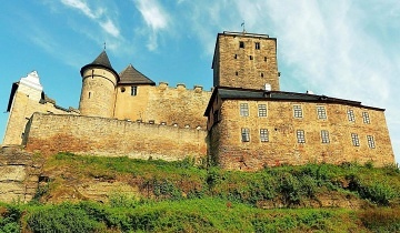 Chata s baz�nem - z�mek Hrub� Sk�la - �esk� r�j