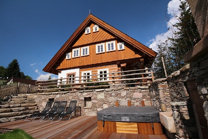 Chalupa Krkonoe - sauna a kachlov kamna