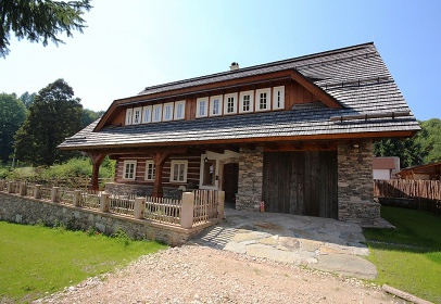 Chalupa Krkonoe - sauna a kachlov kamna