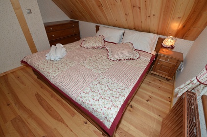 Chalupa Krkonoe - bazn a sauna - ern hora